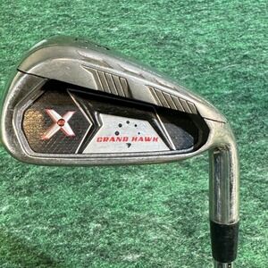 Grand Hawk X 6 Iron RH Diamond Tour D7L Steel Shaft Mid Launch Golf Club